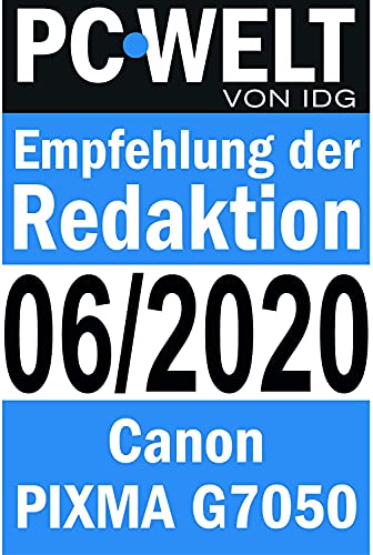 Canon Pixma G7050 Megatank Wielofunkcyjna drukarka Wi-Fi LAN, skanowanie, kopiowanie czarne 1 - obrazek 2