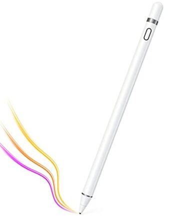 Akumulator aktywny rysik ołówek kompatybilny z Apple iPada, rysiki do ekranów dotykowych, stylista Fine Point kompatybilny z iPhone iPad Pro Air Mini i innymi tabletami (biały)