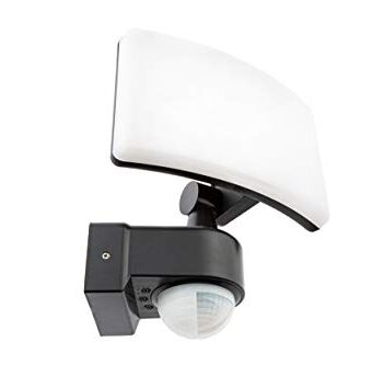 HUBER Reflektor LED z czujnikiem ruchu 360°, 20 W, 1800 lm, bardzo czu