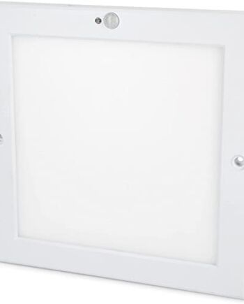 ADAKAT Ultracienki panel LED lampa z czujnikiem 18 W I ciepła biel (3000 K)