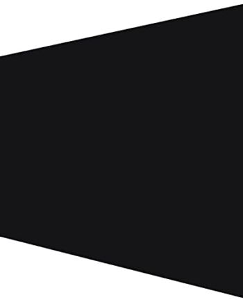 Retoo Podkładka na biurko, czarna, 90 x 45 cm, podkładka pod mysz XXL,