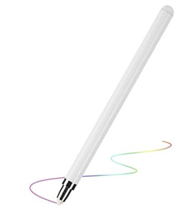 Tablet-Stift, Touchscreen-Stift Stift Kapazitiver Stift, Universal-Schreibstift mit magnetisch genauer, verschleißfester Feder für mobile Tablet-Touch-Geräte(Weiß)