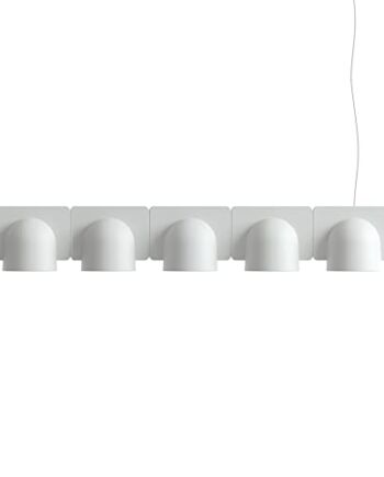 FontanaArte - IGLOO WIESZENIE DUŻE - Jasnoszary