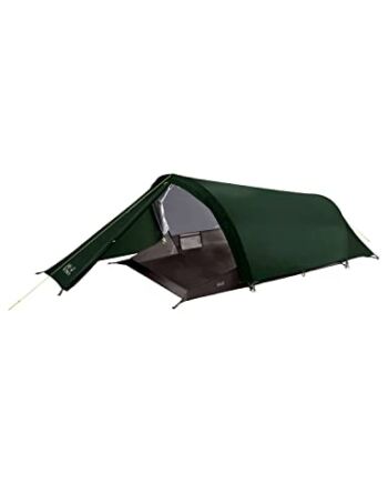 Jack Wolfskin Unisex – Namiot Tunelowy Dla Dorosłych Gossamer Ii, Zielony, Rozmiar Uniwersalny
