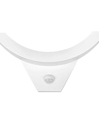 Orno Spinel nowoczesna lampa zewnętrzna z czujnikiem ruchu 800 lm 4000 K, biała IP54, 289/147 / 90