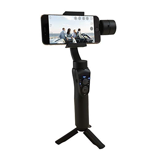 PNY Ręczny 3 Osiowy Stabilizator Gimbal do Smartfona, Szary, 1 Sztuka - obrazek 9