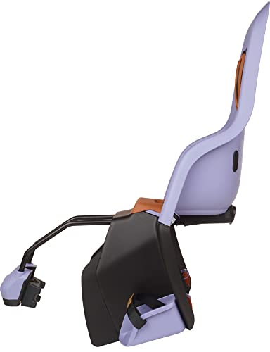 MINIA Rama 8405600002 – Tylny fotelik dziecięcy do roweru zmontowany na ramie, zalecany wiek od 9 miesięcy do 6 lat i maksymalna waga 22 kg w kolorze fioletowym. - obrazek 5