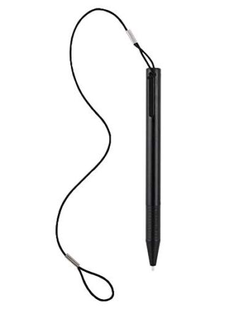 Vbestlife Rezystywny długopis z twardą końcówką, rysik do malowania ekranem dotykowym rezystywny rysik z teleskopową liną do POS/PDA/nawigatora samochodowego