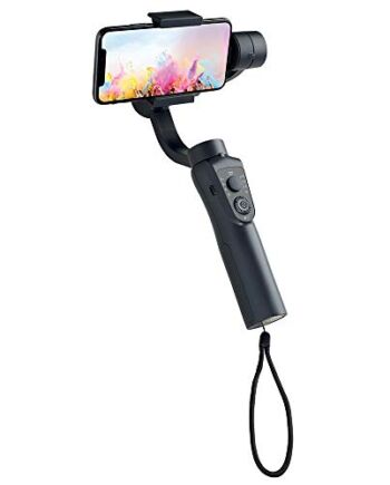 PNY Ręczny 3 Osiowy Stabilizator Gimbal do Smartfona, Szary, 1 Sztuka