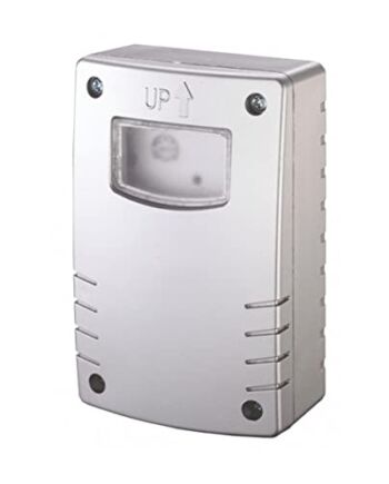 Czujnik kontroli dziennej / nocnej IP44 Silver COLOUR