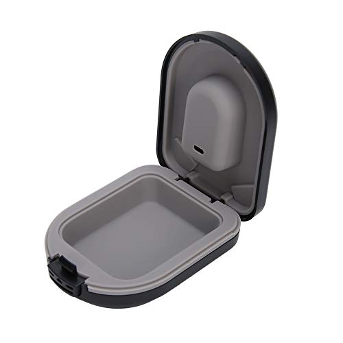 Przenośny futerał na aparat słuchowy, schowek na aparat słuchowy, schowek na aparat słuchowy do przechowywania aparatów zausznych Przechowywanie aparatów słuchowych Odporność na upadki - obrazek 2