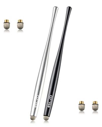 ELZO Długopis do tabletów i telefonów komórkowych, 2 szt., stylus dla