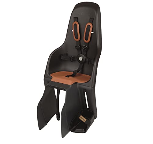 MINIA - Tylne siedzenie rowerowe dla dzieci w wieku od 9 miesięcy do 6 lat z mocowaniem do ramy lub systemem mocowania bagażnika rowerowego.