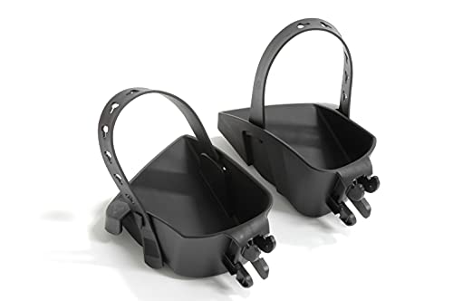 HAMAX Unisex młodzieżowe podnóżki części zamienne akcesoria, czarny, jeden rozmiar UK