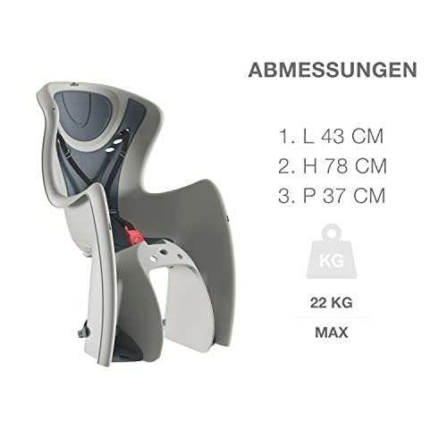 OKBABY Męski uchwyt do fotelika dziecięcego Baby Shield, czarny, S - obrazek 3