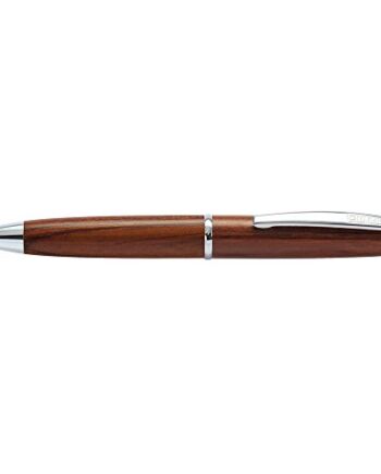 ONLINE Długopis obrotowy Mini Wood Stylus Rosewood, wykonany z drewna,