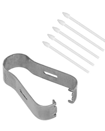 5 Szt. Końcówek Rysika, Przenośne Wymienne Końcówki Rysika Dotykowego, Bez Zadrapań, do Galaxy Tab S6/S7/S7+/S6 Lite/Note10/Note 5G/Note10+/Note10+ 5G/Note20(biały)