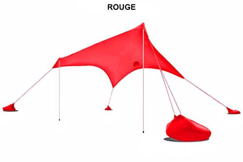 Duży rodzinny namiot plażowy Anti UV (UPF 50+) dla 5 osób, kompaktowy - obrazek 2