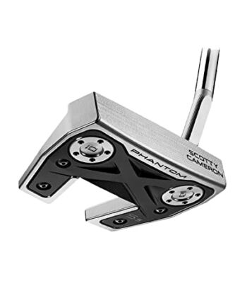 Titleist Phantom X 5.5 Golf Putt, Dorośli Unisex, Chrom/Czarny, 35"