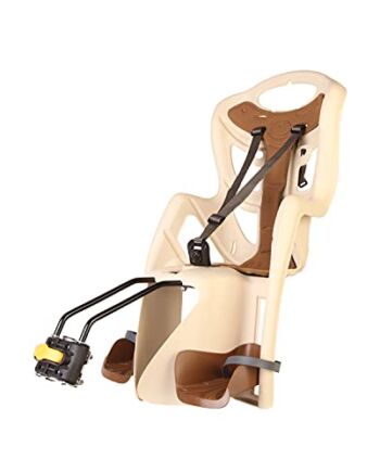 Cicli Bonin Dziecięce tylne siedzenia z ramką Bellelli, kremowe, jeden rozmiar