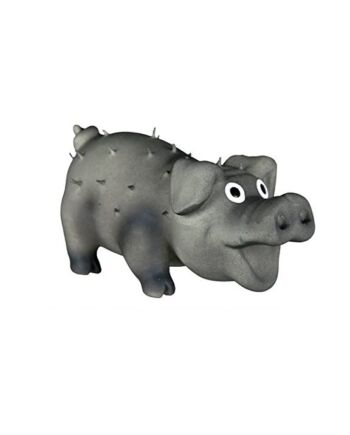 TRIXIE Świnka z włosiem lateksowa 10 cm zabawka dla psa