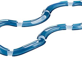 Catit 50736 Tunel Szyna z Podświetlaną Piłką do Zabawy dla Kota, Przezroczysty/Wielokolorowy