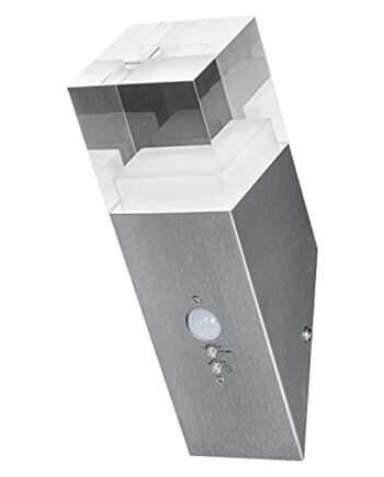 LEDVANCE Oprawa ścienna i sufitowa LED: for ściana, ENDURA STYLE CRYSTAL / 5 W, 220…240 V, Ciepły biały, 3000 K, materiał: steel, IP44