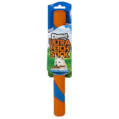 Chuckit! Ultra Fetch Stick Gryzak, Wielokolorowy, M/30.48 x 2.74 x 2.7