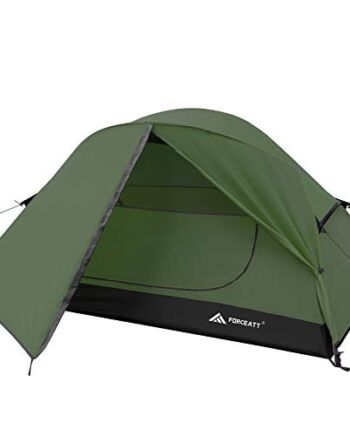 Forceatt Namiot dla 2 i 3 osób w 4 porach roku | ultralekki na kemping, podróże z plecakiem, wędrówki i inne aktywności na świeżym powietrzu | podwójne drzwi, wodoszczelny, łatwy montaż i przenoszenie.