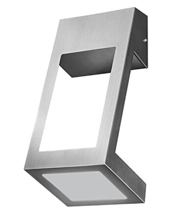 LEDVANCE Oprawa ścienna i sufitowa LED: for ściana, ENDURA STYLE EDGE / 7 W, 220…240 V, Ciepły biały, 3000 K, materiał: stainless steel, IP44