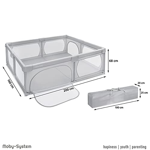 Moby-System Kojec dla Niemowląt, Centrum Aktywności dla Dzieci, z Anty - obrazek 8
