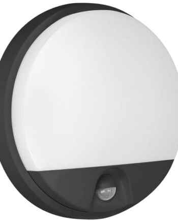 AGAT LED Oprawa Ogrodowa z Czujnikiem Ruchu 140° IP54 4000K (Czarny 80