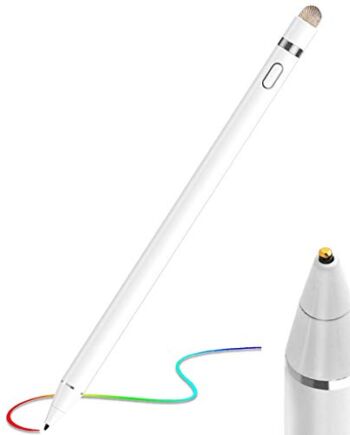 AICase Rysik z końcówką Palm Rejection do padów 2018-2020, 0,88 mm, bardzo precyzyjny ołówek do rysowania i pisania na podkładce 7/6/Air 3/Mini 5./Pro 11(1./2.)/12.9(3./4.)