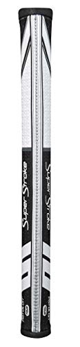 SuperStroke Traxion Pistol GT 2.0 Golf Putter Grip, unisex dla dorosłych, Traxion Pistol GT 2.0 Golf Putter Grip, czarny/biały - obrazek 4
