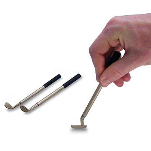 Longridge Zestaw toreb golfowych i długopisów, biały/czarny, GGPHTA - obrazek 3