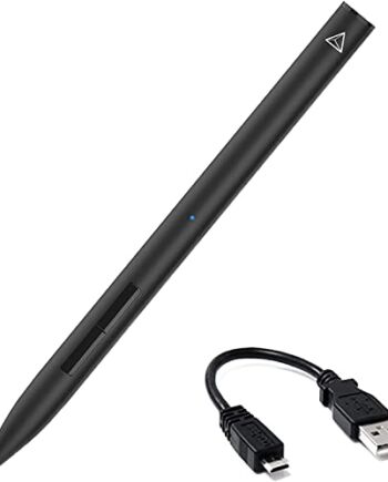 Adonit Note+ Stylus czuły na nacisk rysik (czarny) kompatybilny z Apple iPad 9,7'' / 10,2'' / iPad Air (2019) / iPad mini 5 / iPad Pro 11'' i 12,9'' (czarny) - ADNSB