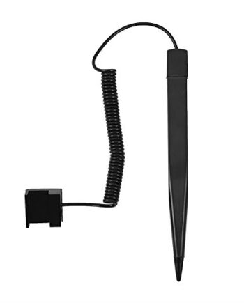 Richer-R Rysik do ekranów dotykowych, rysik do ekranu dotykowego, rysik Stylus, pojemnościowy rysik do ekranu dotykowego, rysik do nawigacji autonawigacji POS lub notebooka, czarny