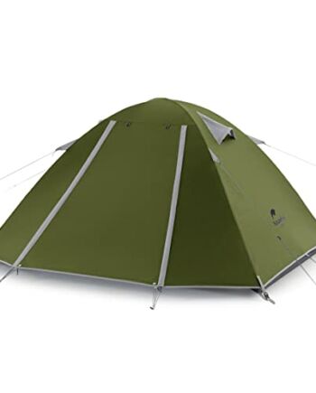 Naturehike Namiot Kempingowy P-Serie 2-3 Osoby w 4 Pory Roku, Ultralekki Namiot z Plecakiem, Namiot Rodzinny Anty-UV na Zajęcia na Świeżym Powietrzu