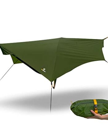 outdoorer Trek Forest namiot hamakowy, wodoszczelny, z ochroną przed komarami i plandeką