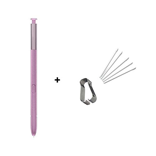 Cemobile Touch Stylus Pen S Pen (bez sterowania Bluetooth) + końcówka pióra końcówki do Samsung Galaxy Note 9 (fioletowy)
