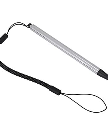 Rysiki do Ekranów Dotykowych, Rysik do Malowania z Ekranem Dotykowym Rysik Rezystancyjny ze Sprężynową Linką do POS PDA Navigator, do POS, PDA, Komputera Przemysłowego(Srebro)