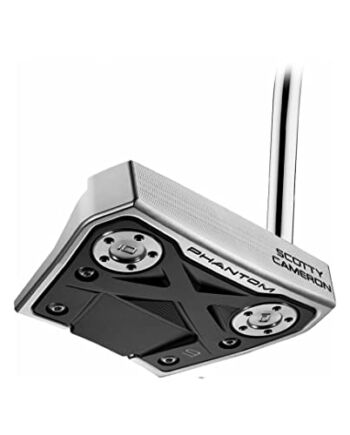 Titleist Phantom X 9 Putt DE Golf, Dorośli Unisex, Chrom/Czarny, 34"