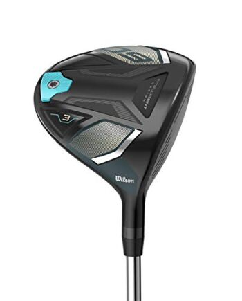 Wilson Damskie WS D9 FAIRWAY drewno, czarny/niebieski, jeden rozmiar