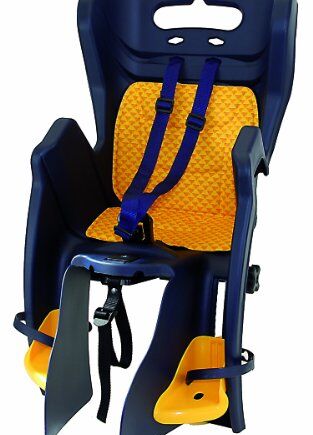 Bagażnik dziecięcy na fotelik, ciemnoniebieski