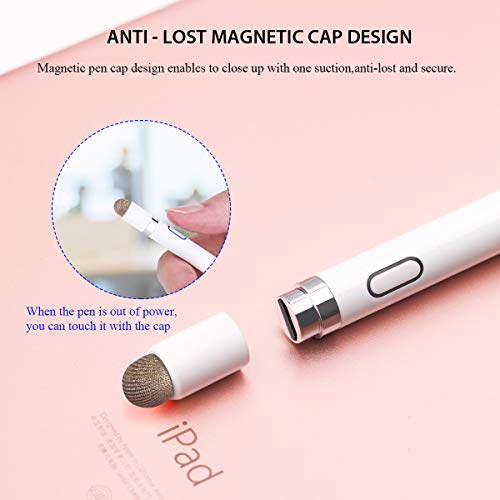 AICase Rysik z końcówką Palm Rejection do padów 2018-2020, 0,88 mm, bardzo precyzyjny ołówek do rysowania i pisania na podkładce 7/6/Air 3/Mini 5./Pro 11(1./2.)/12.9(3./4.) - obrazek 2