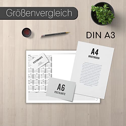 Podkładka na biurko z kalendarzem 2-letnim na rok 2023-2024, DIN A3, 24 arkusze, tr_145 - obrazek 3