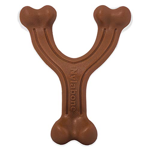 Nylabone Ekstremalnie wytrzymały pies zabawka do żucia, wishbone bizon, duży, dla psów do 23 kg - obrazek 3