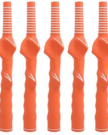Rękojeść golfowa, 5 SZTUK Golf Club Grip Swing Club Hand Grip Guma dla początkujących Praktyka Treningowa korekcja Akcesoria