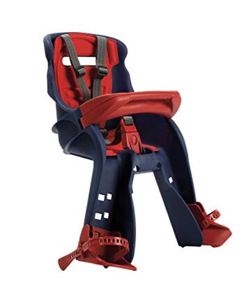 Ok Baby Kids Orion siodełko rowerowe 9-15 kg - Niebieski/Czerwony