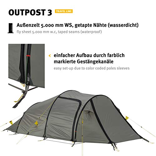 Wechsel Tents Outpost 3 namiot tunelowy, przestronny, 3-osobowy namiot - obrazek 5